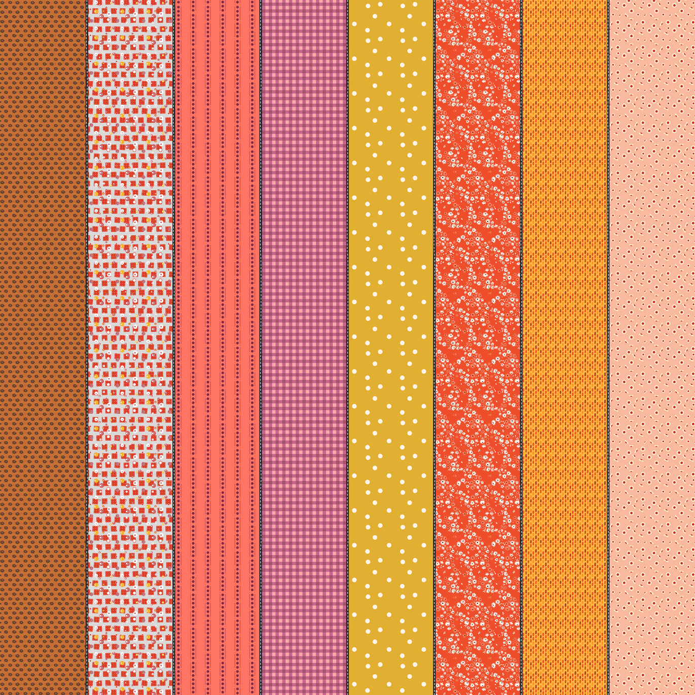 Gathered Lollies Half yard Bundle Pre-Order