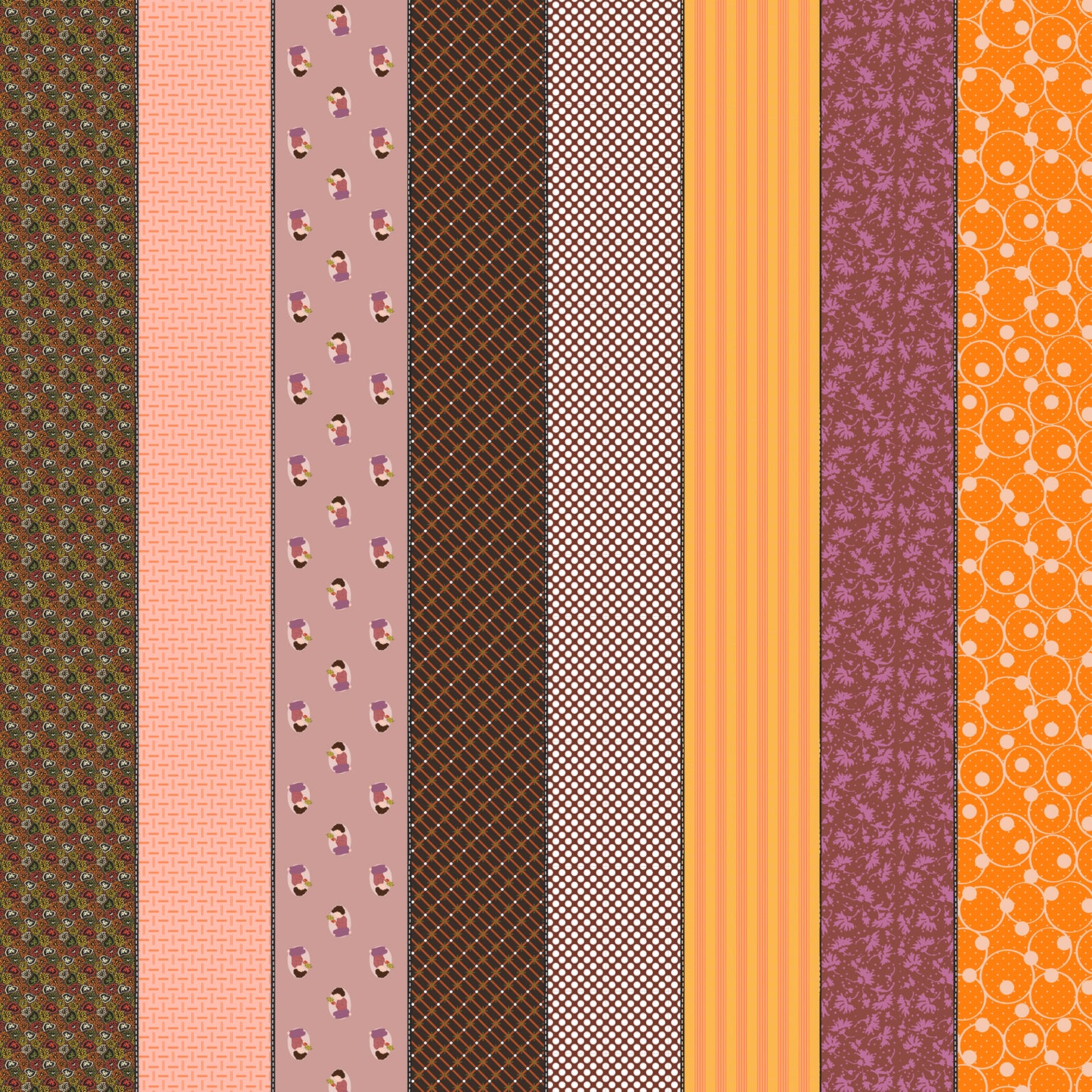 Gathered Lollies Half yard Bundle Pre-Order