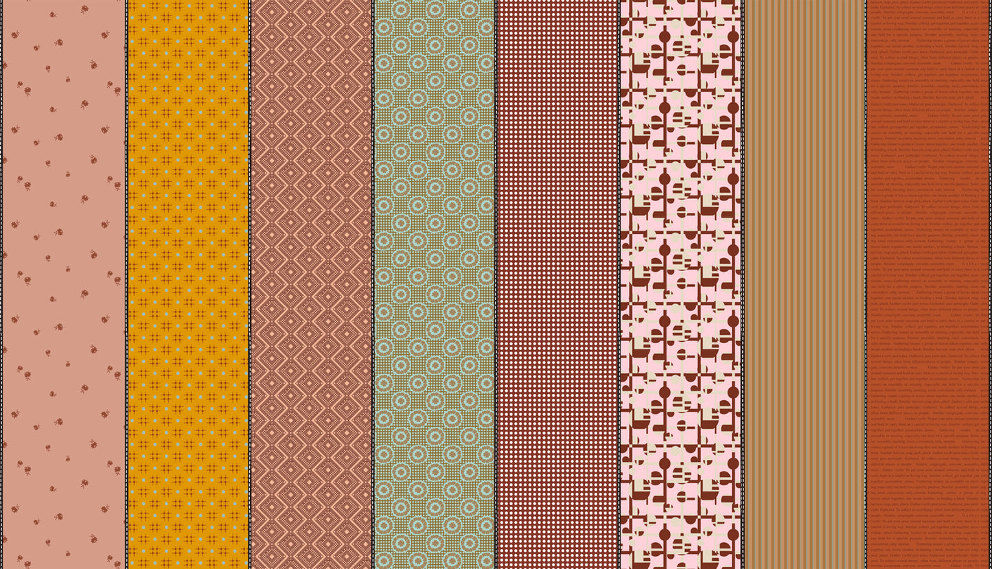 Gathered Lollies Half yard Bundle Pre-Order