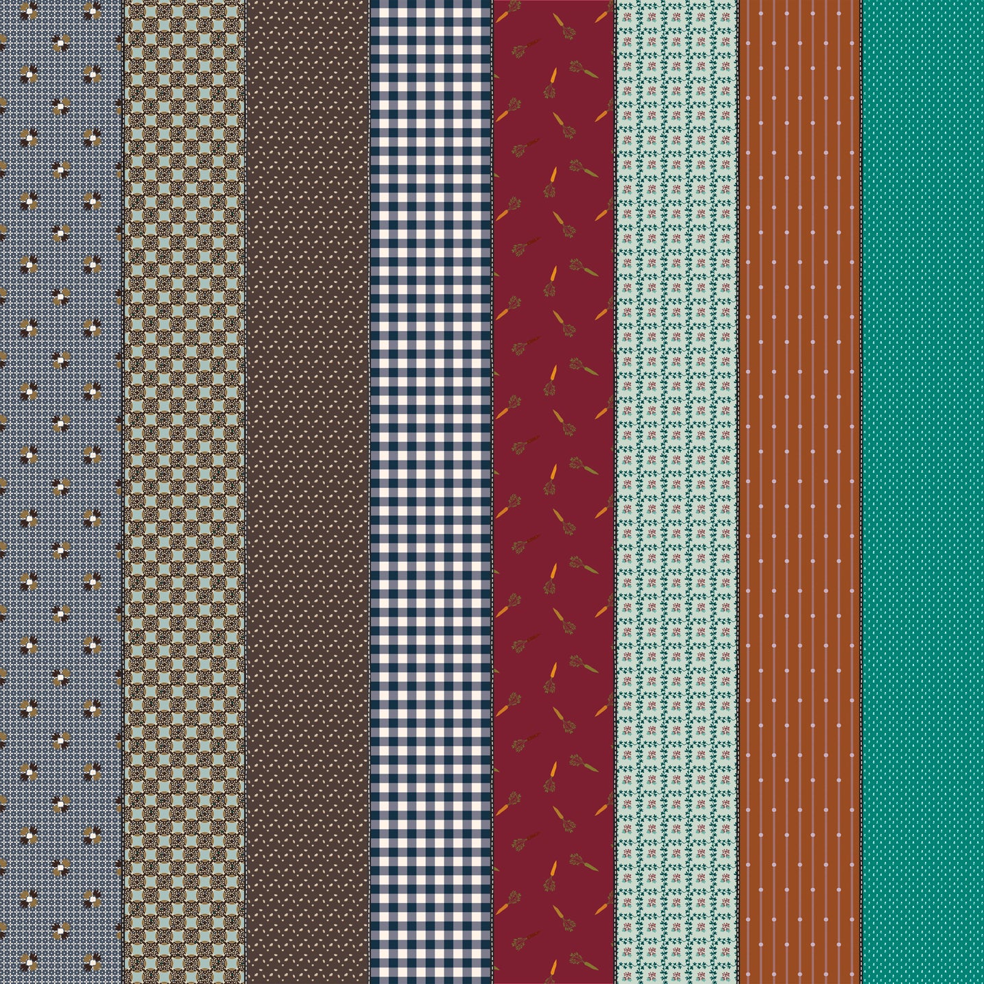 Gathered Lollies Half yard Bundle Pre-Order