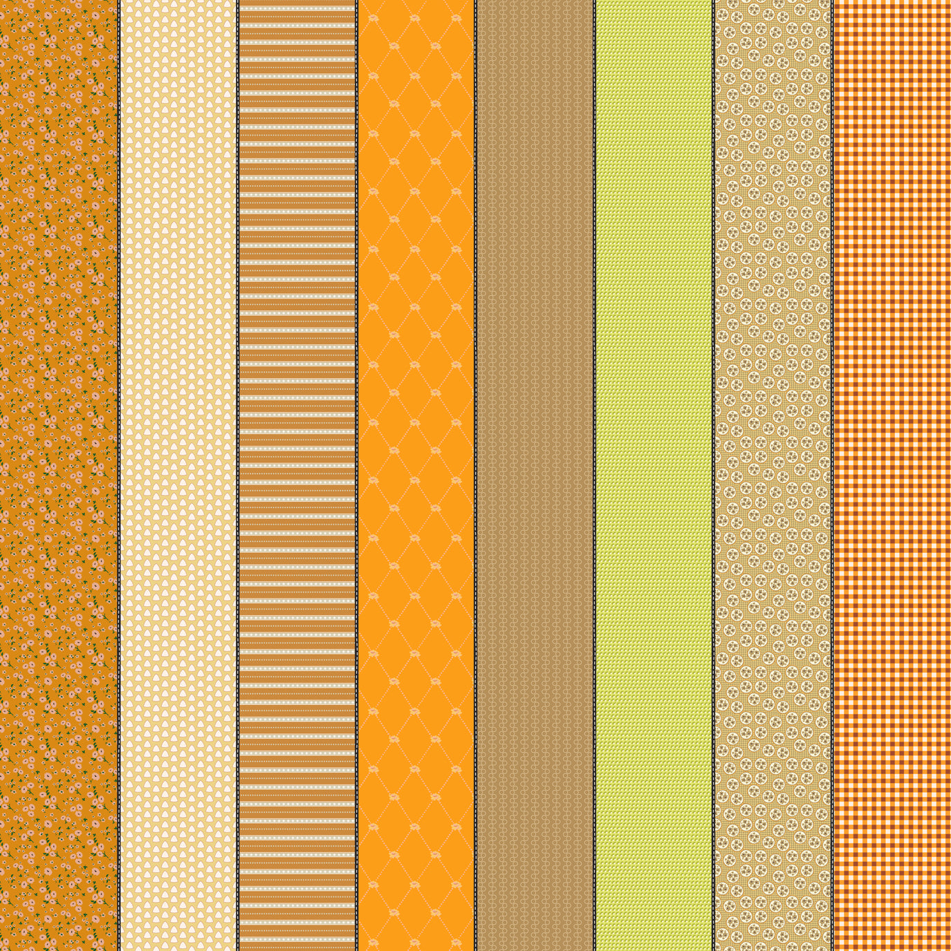 Gathered Lollies Half yard Bundle Pre-Order