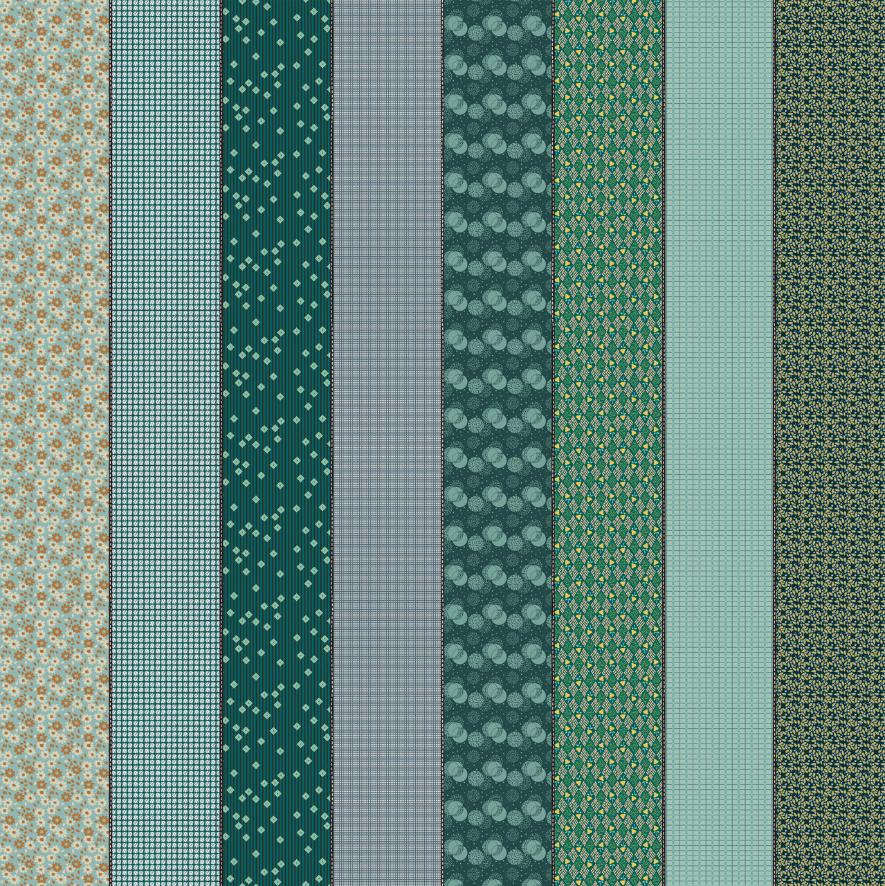 Gathered Lollies Half yard Bundle Pre-Order