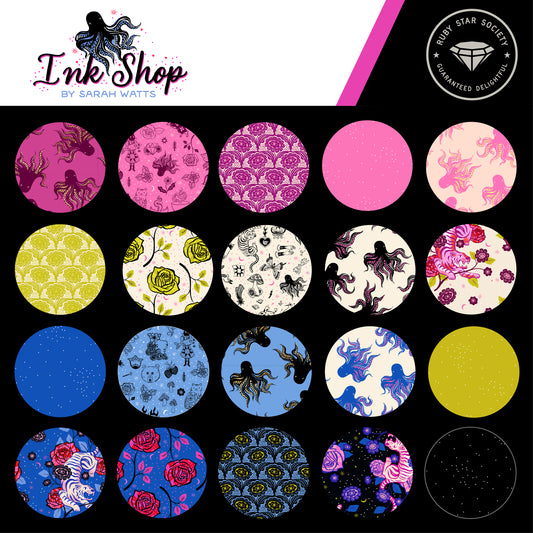 Ink Shop Fat Quarter Bundle